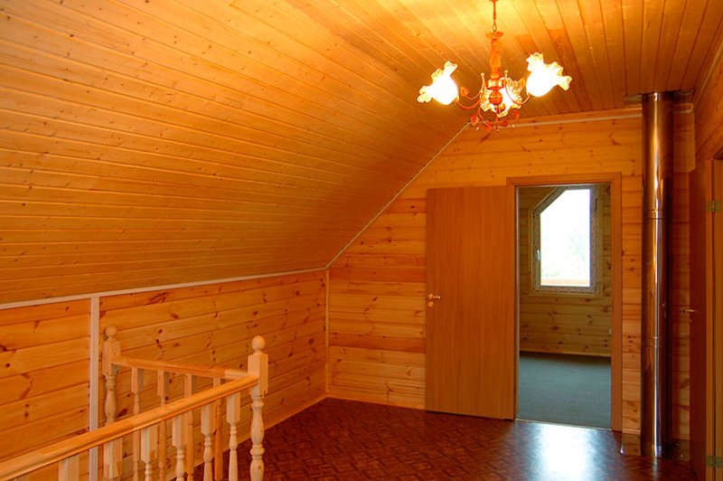Tikkurila зеленый имитация бруса