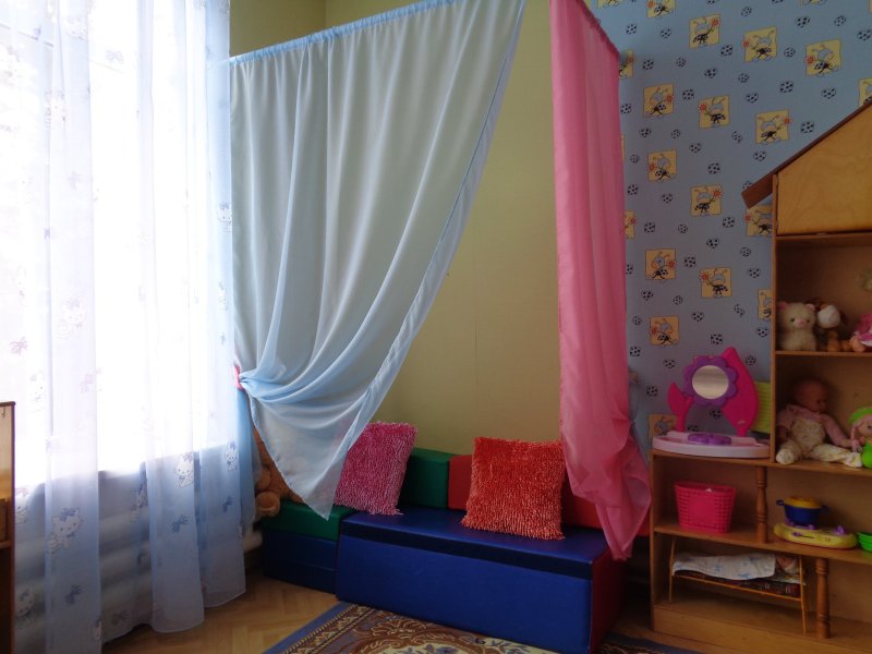 Уголок психологической разгрузки в детском саду