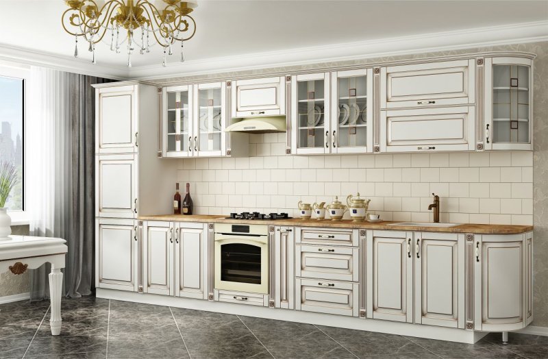 Кухонный гарнитур классика Аврора