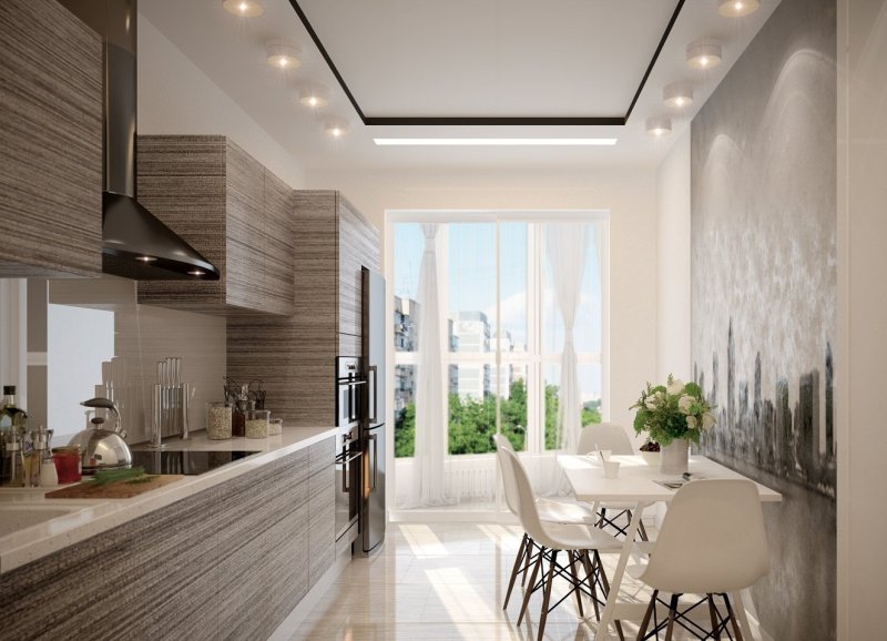 Кухни Scavolini фасад дерево