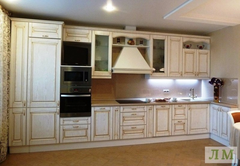 Патинированные кухни патина классика