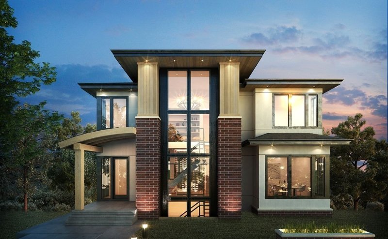 Sanders Modern House Jordache k планировка