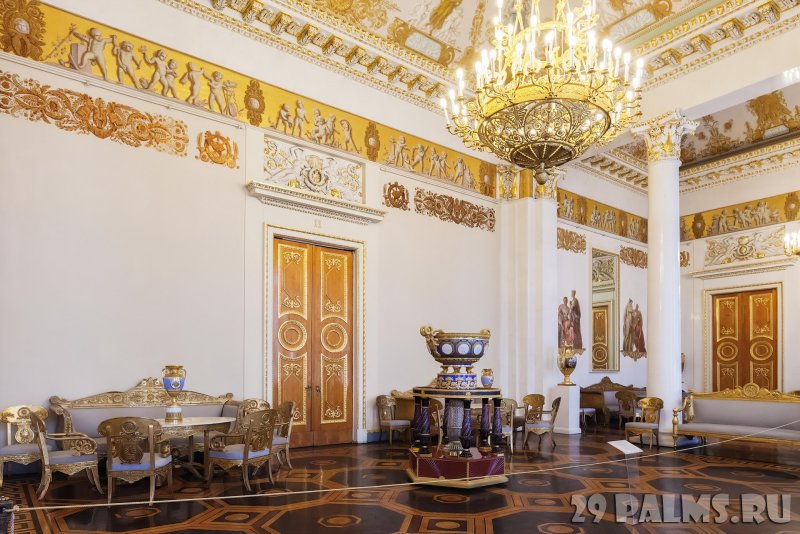 Михайловский замок в Санкт-Петербурге внутри