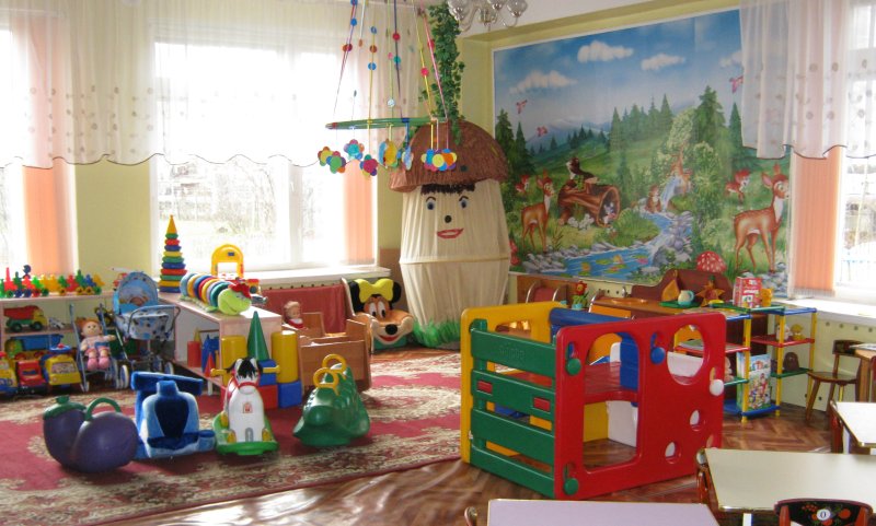 Игровая зона в ДОУ