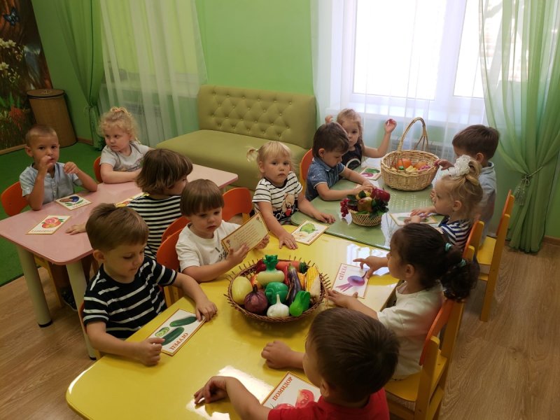 Дети раннего возраста в детском саду