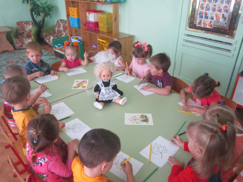 Музыкальное занятие в ДОУ
