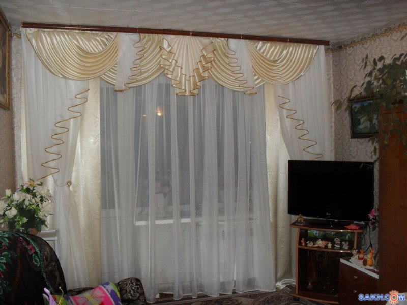 Шторы и гардины с ламбрекеном
