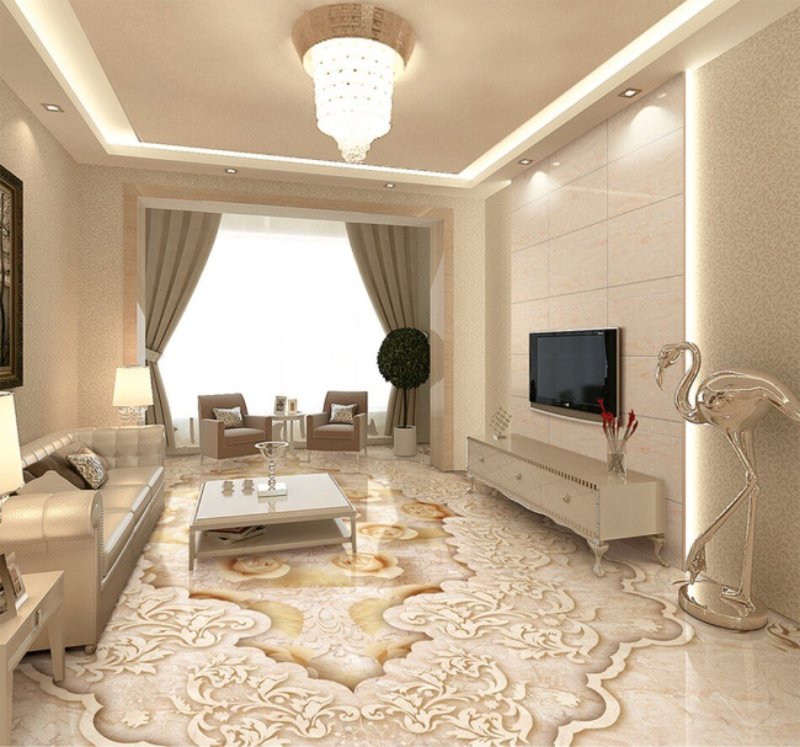 Эпоксидный наливной пол Epoxy Floor 3d