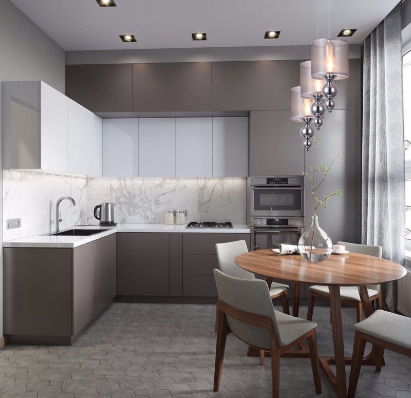 Кухня Сканди Grey Softwood