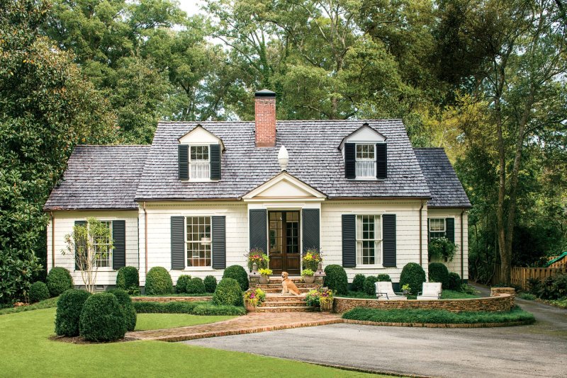 Стиль Тюдор (Tudor Revival Cottage)
