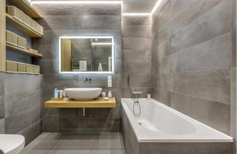 Плитка maku Grey 25x75