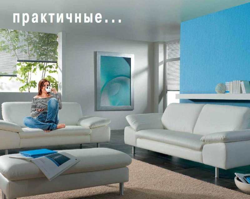 Стеклообои в интерьере