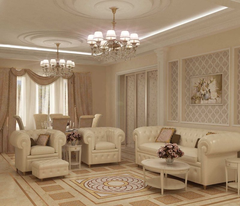 Классическая гостиная
