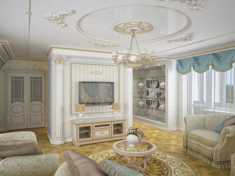 Классический интерьер квартиры