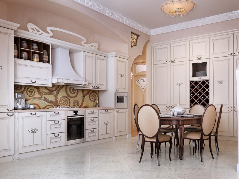 Классические кухни в современном стиле