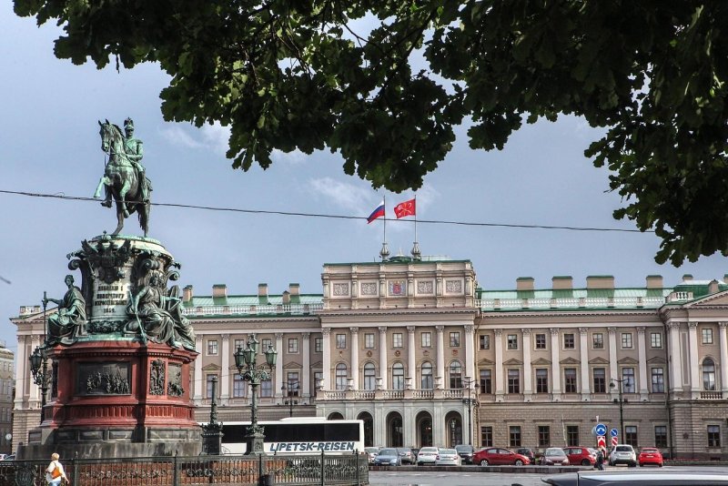 Мариинский дворец. Помпейская галерея