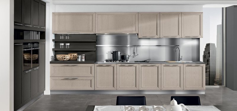 CS 186 Grigio Terra фасад кухни