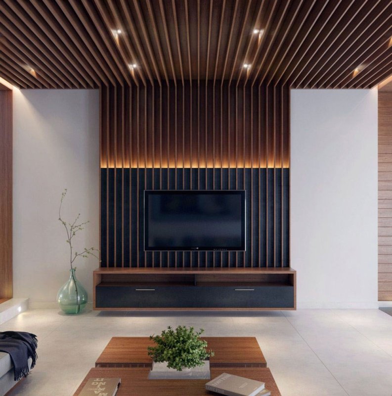 Шпонированные панели Topperfo Micro Ulme Stone Edition Acoustic Wood Panel