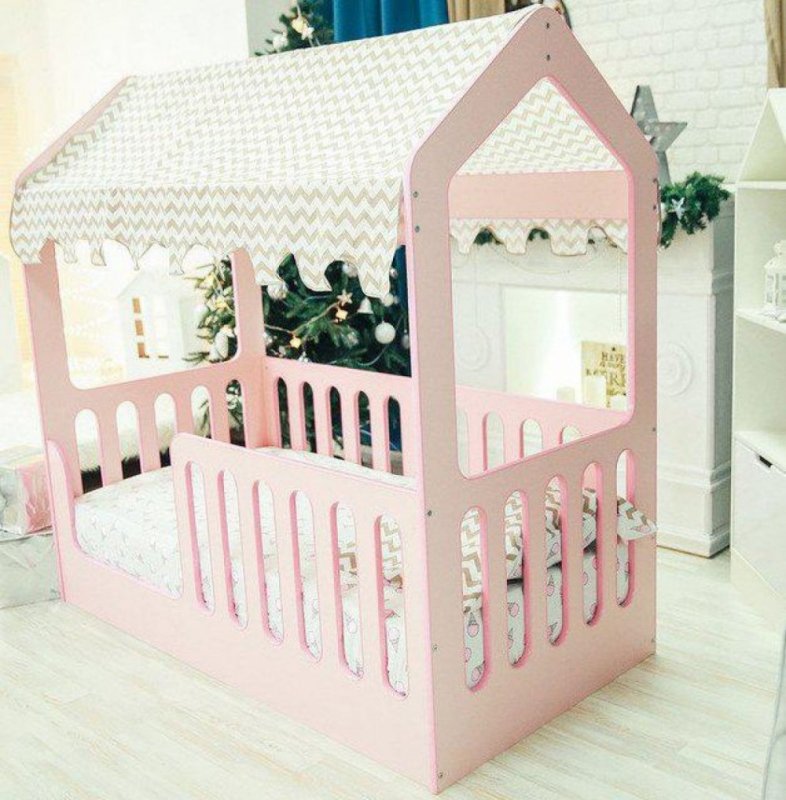 Кровать детская 160х80 домик