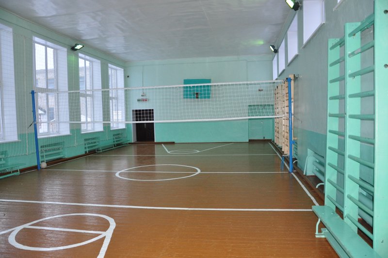 Кирсинская школа спортзал