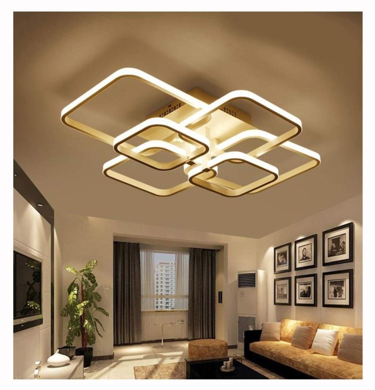 Новая светодиодная люстра для гостиной, спальни, дома, Lustre para sala ac85-265v,