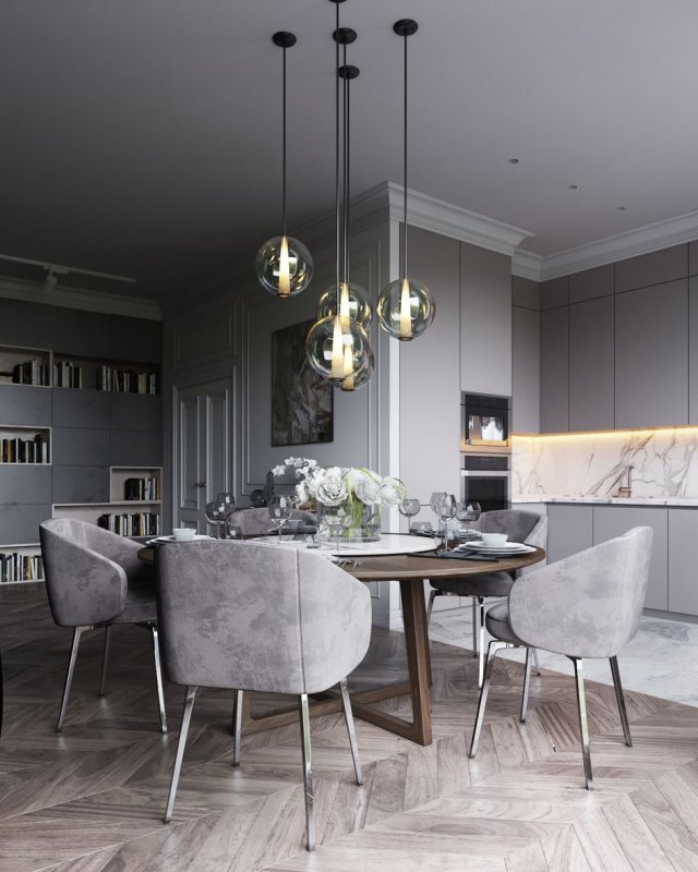 Люстра led Ceiling Lamp 6 кольца