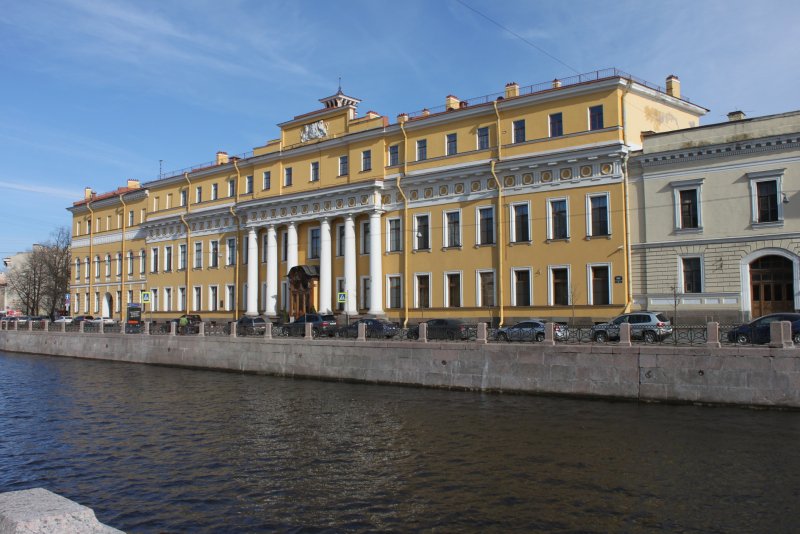 Юсуповский дворец, Санкт-Петербург, набережная реки мойки