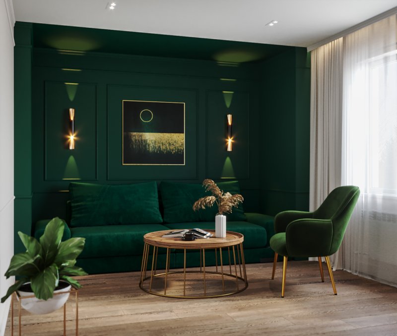 Little Greene изумруд