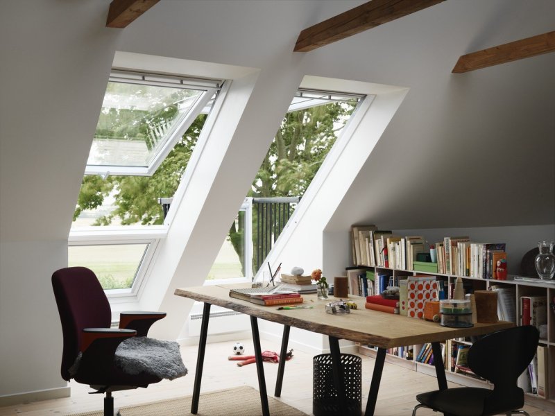 Мансардный эркер Velux
