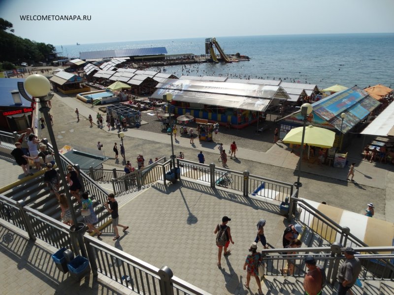 Новый спуск к морю в Анапе