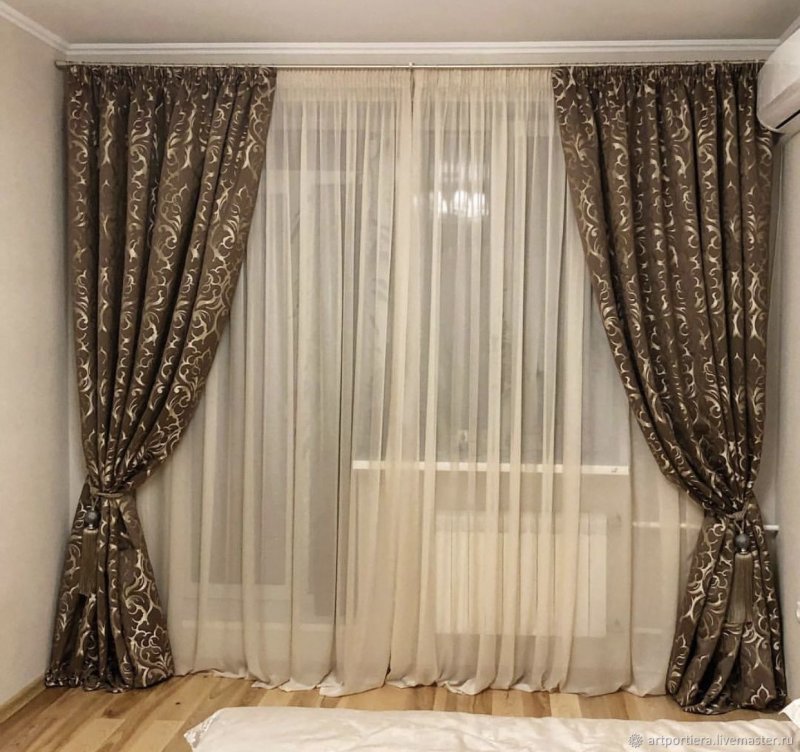 Тюль в спальню