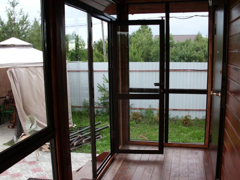 Остекление веранды PROVEDAL p400
