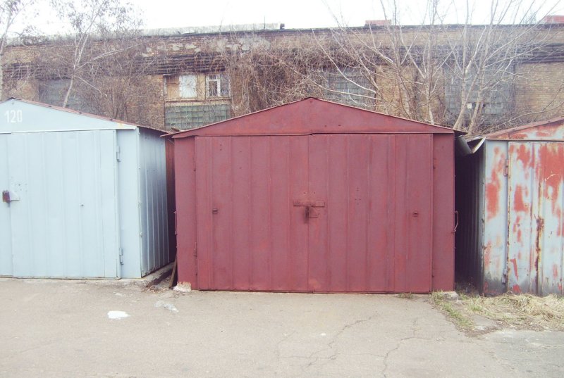 Металлический гараж 6х4