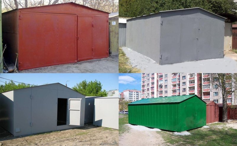 Гараж переносной металлический