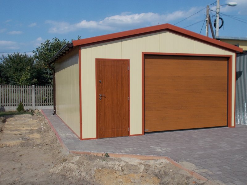Гараж металлический