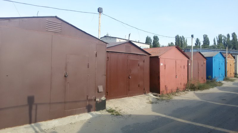 Гараж металлический