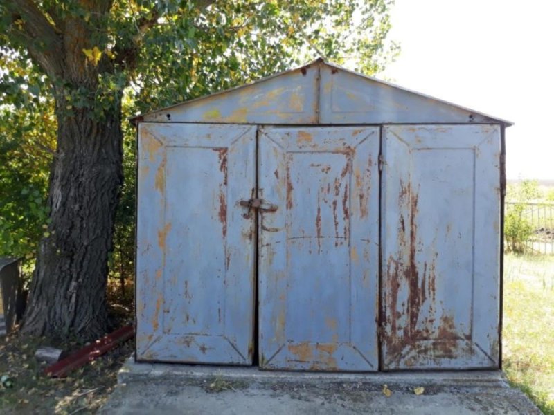 Разборный металлический гараж Гас 2