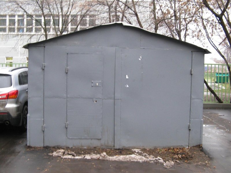 Гараж сэндвич односкатный 10x8