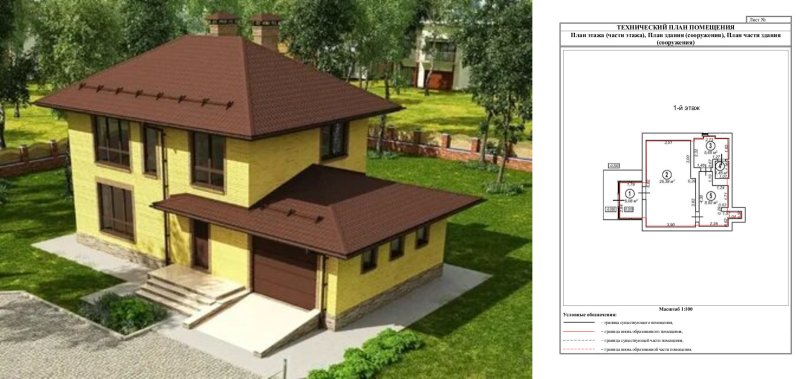 Фасад гаража
