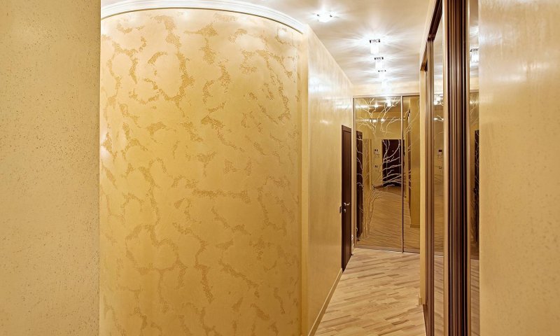 Венецианская штукатурка короед