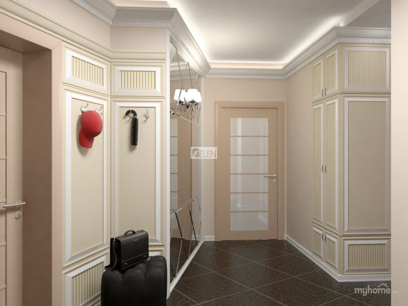 Плинтус в прихожей