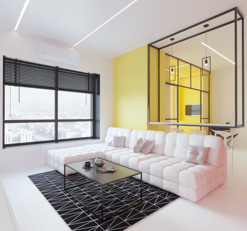 Bauhaus стиль гостиная