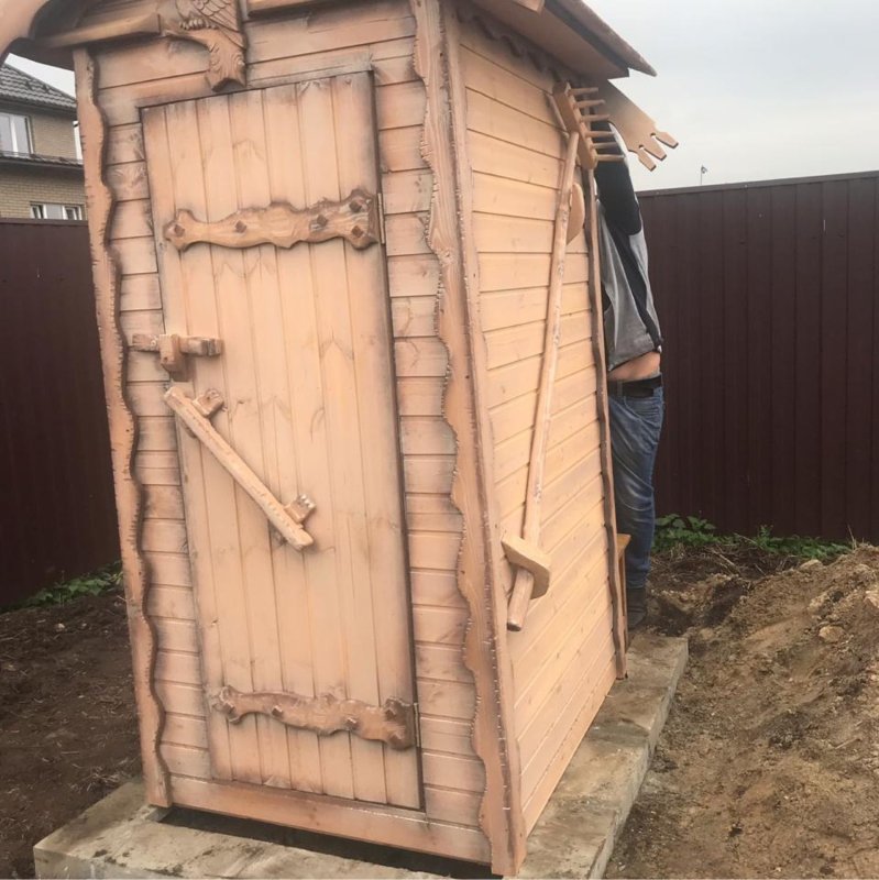 Туалет для дачи