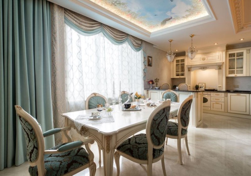 Красивые кухни столовые