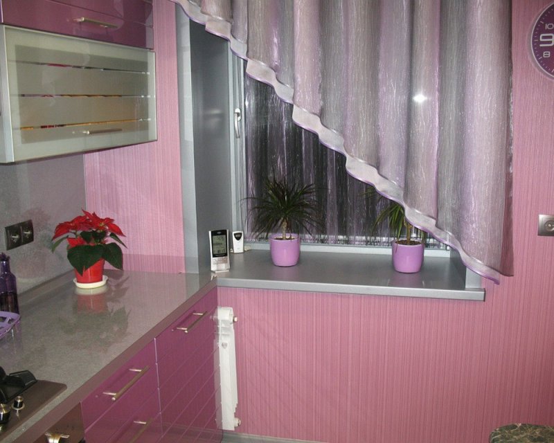 Тюль на кухню