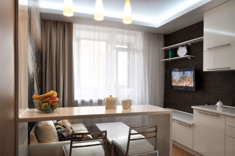 Планировка кухни 13 м2