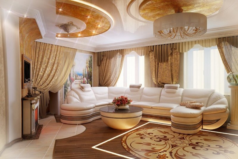 Гостиная в стиле Ампир