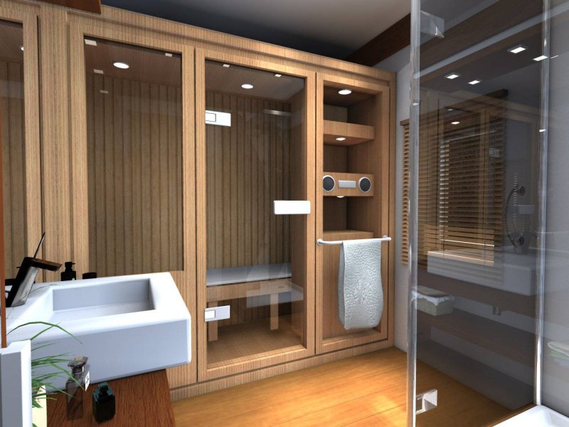 Мини сауна для квартиры