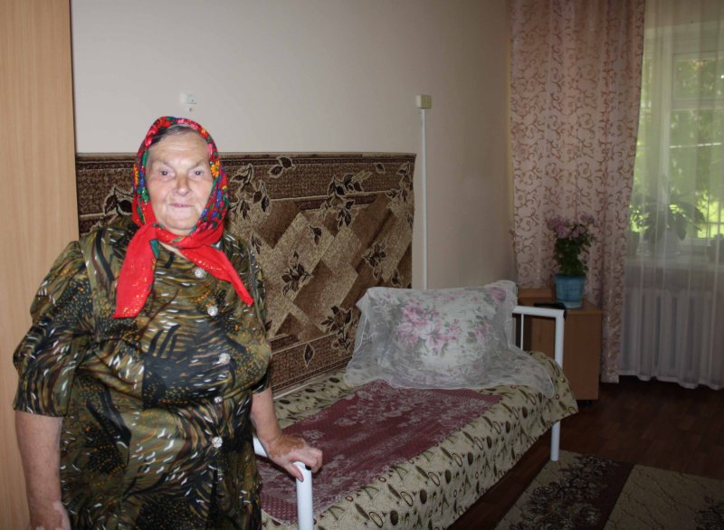 Бабка в квартире