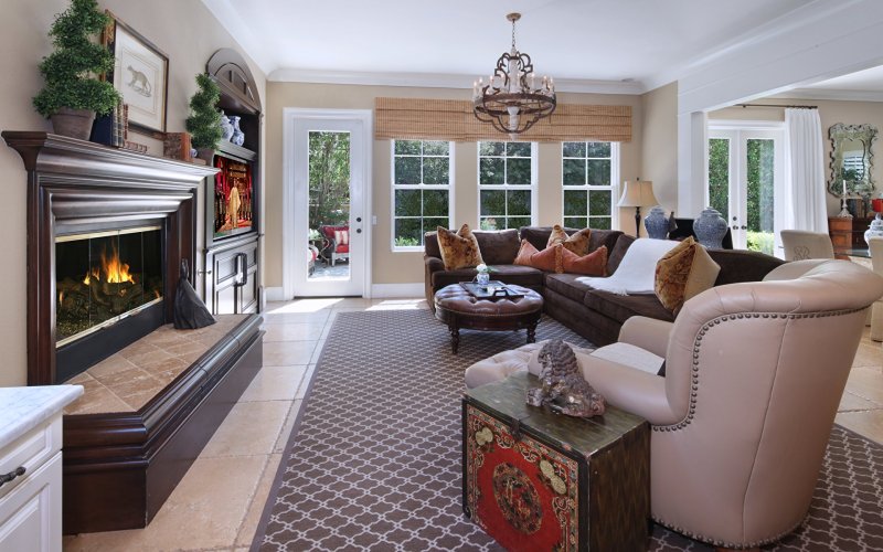 Luxury Mansion Interior гостиная